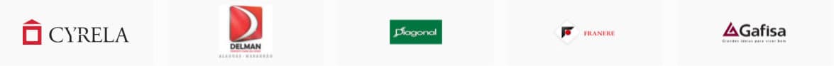 Cyrela, Delman, Diagonal, Franere, Gafisa